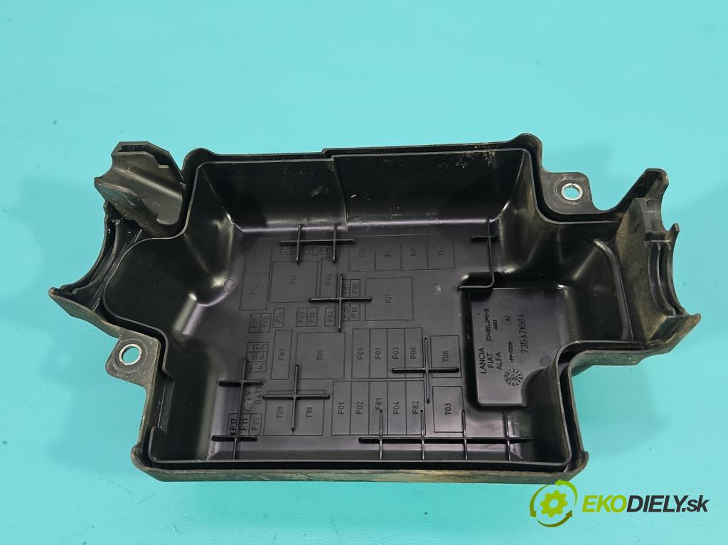 Fiat Punto Grande 1.4 8v 77 hp manual 57 kW 1368 cm3 5- skříňka pojistková 735471684 (Pojistková skříňka)