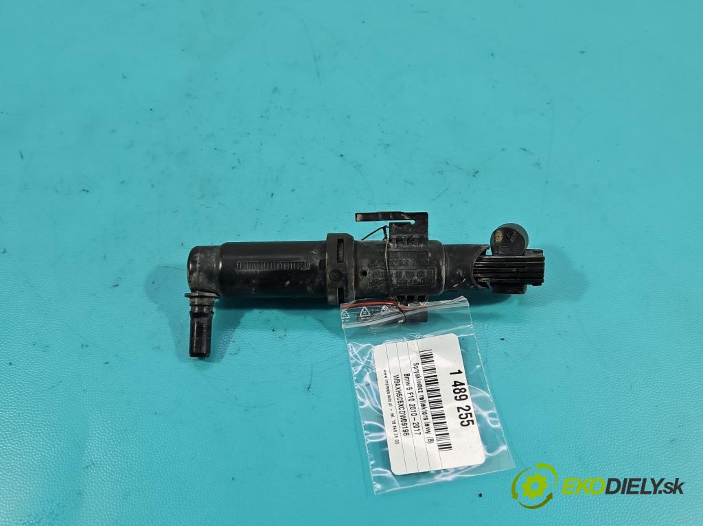 Bmw 5 F10 2010-2017 2.0 T 245KM automatic 180 kW 1997 cm3 4- ostrekovač reflektor: ľavý 1300750010 (Motorček ostrekovačov)