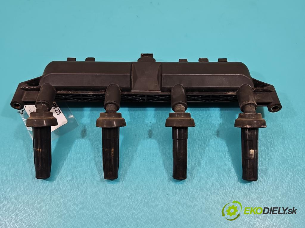 Peugeot 206 1.4 8v 75 HP manual 55 kW 1360 cm3 3- cievka zapaľovacia  (Zapaľovacia cievka)