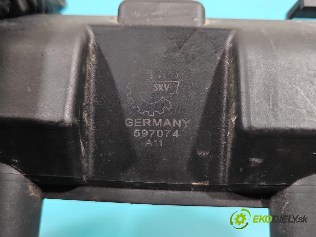 Peugeot 206 1.4 8v 75 HP manual 55 kW 1360 cm3 3- cievka zapaľovacia  (Zapaľovacia cievka)