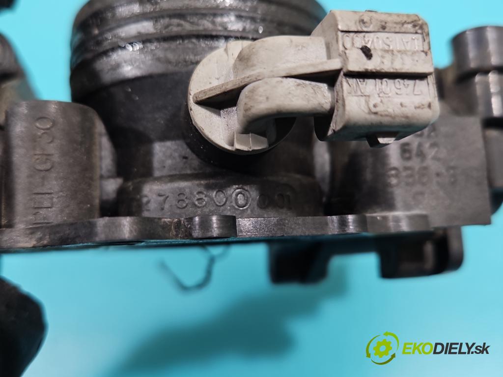 Peugeot 206 1.4 8v 75 HP manual 55 kW 1360 cm3 3- klapka 727880001 (Škrtiaca klapka)