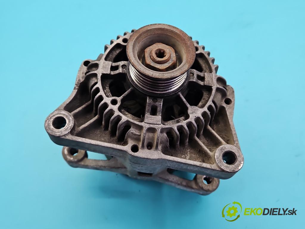 Peugeot 206 1.4 8v 75 HP manual 55 kW 1360 cm3 3- Alternator  (Alternátor)