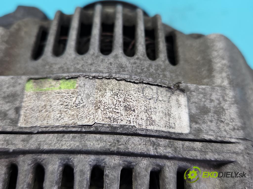 Peugeot 206 1.4 8v 75 HP manual 55 kW 1360 cm3 3- Alternator  (Alternátor)