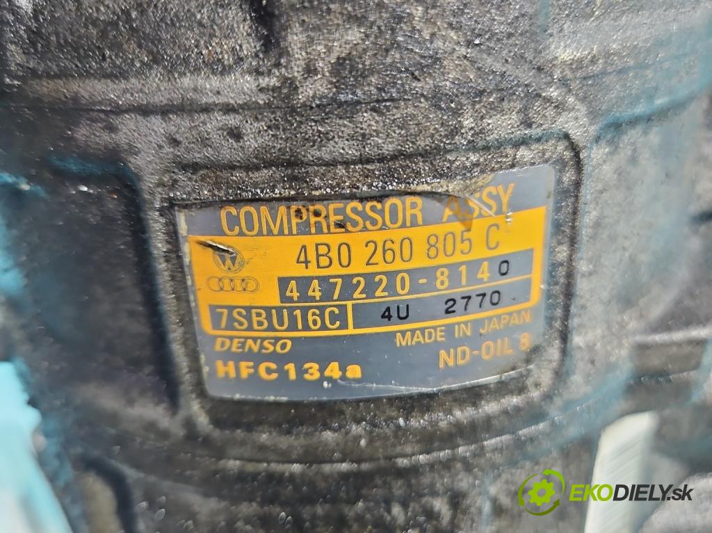 Audi A4 B5 1994-2001 2.5 TDI 150 hp manual 110 kW 2496 cm3 5- Kompresor: klíma 4B0260805C (Kompresor klimatizace)