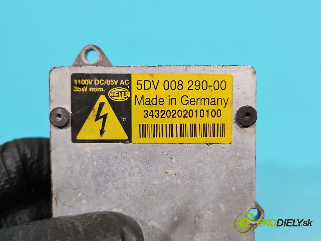 Saab 9-3 II 2002-2012 2.2 TiD 125 HP manual 92 kW 2171 cm3 4- střídač: xenon 5DV008290-00 (Riadiaca jednotka xenónu)