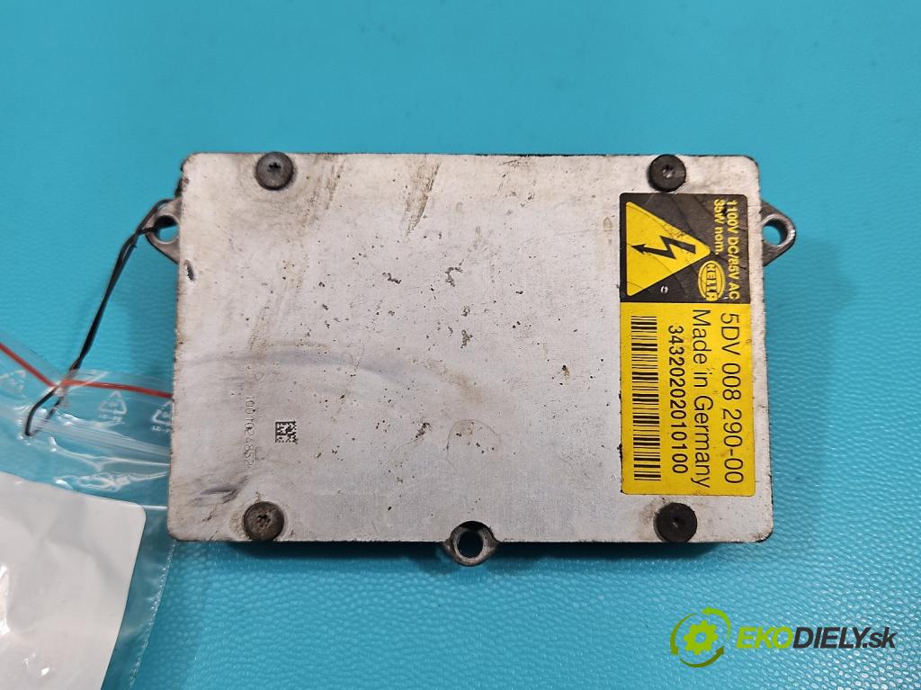 Saab 9-3 II 2002-2012 2.2 TiD 125 HP manual 92 kW 2171 cm3 4- střídač: xenon 5DV008290-00 (Riadiaca jednotka xenónu)