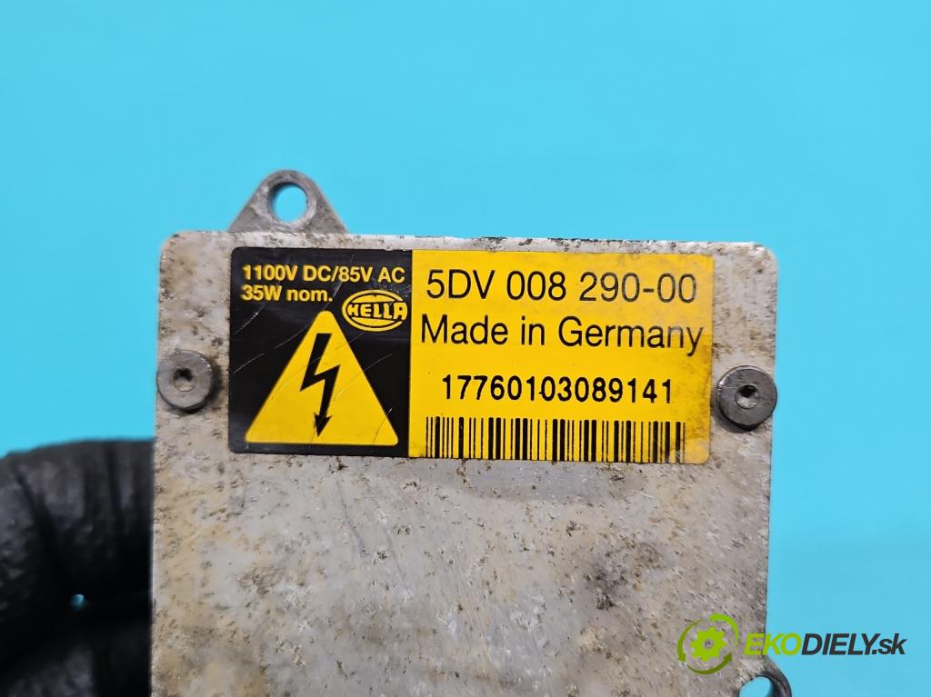 Saab 9-3 II 2002-2012 2.2 TiD 125 HP manual 92 kW 2171 cm3 4- střídač: xenon 5DV008290-00 (Riadiaca jednotka xenónu)