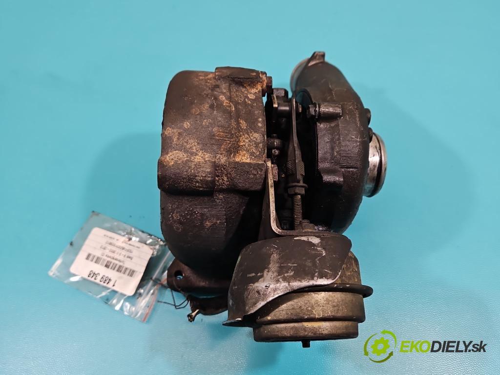 Saab 9-3 II 2002-2012 2.2 TiD 125 hp manual 92 kW 2171 cm3 4- Turbodmychadlo 717628-1 (Kompletní turbodmychadlo)