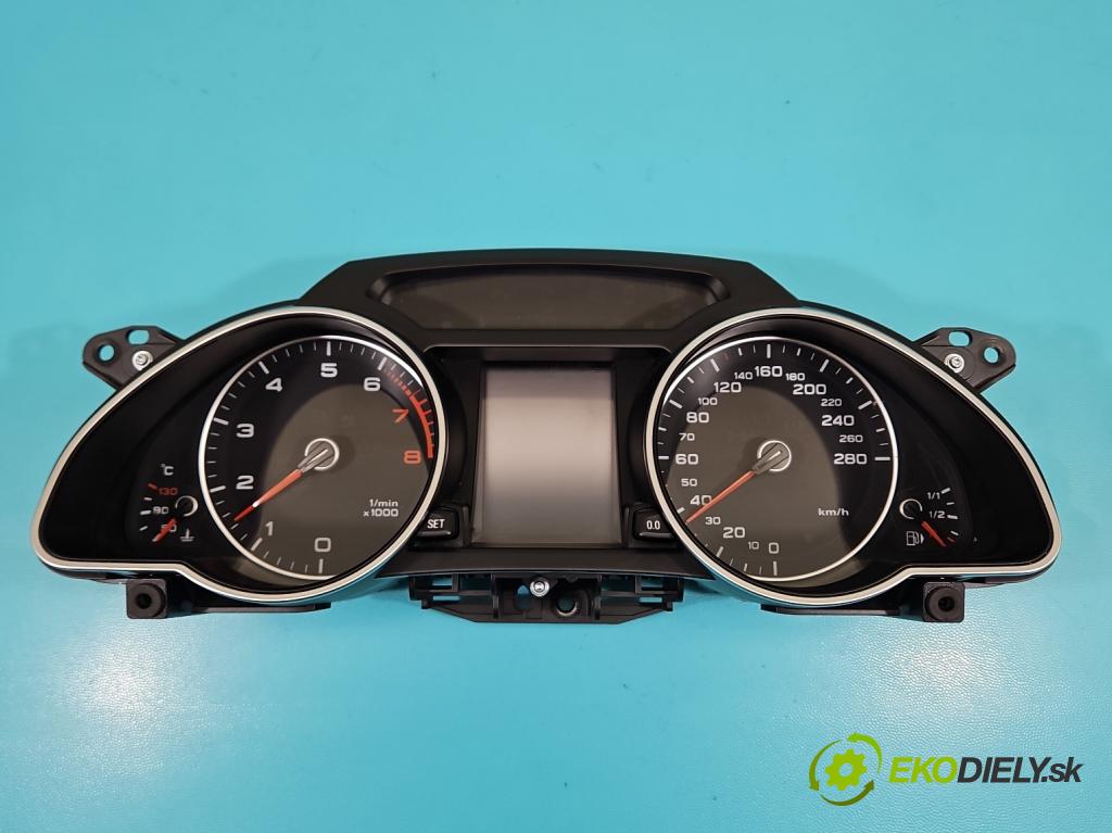 Audi A5 8T 2007-2016 2.0 TFSI 224hp automatic 165 kW 1984 cm3 5- prístrojovka/ budíky 8T0920932L (Prístrojová doska)