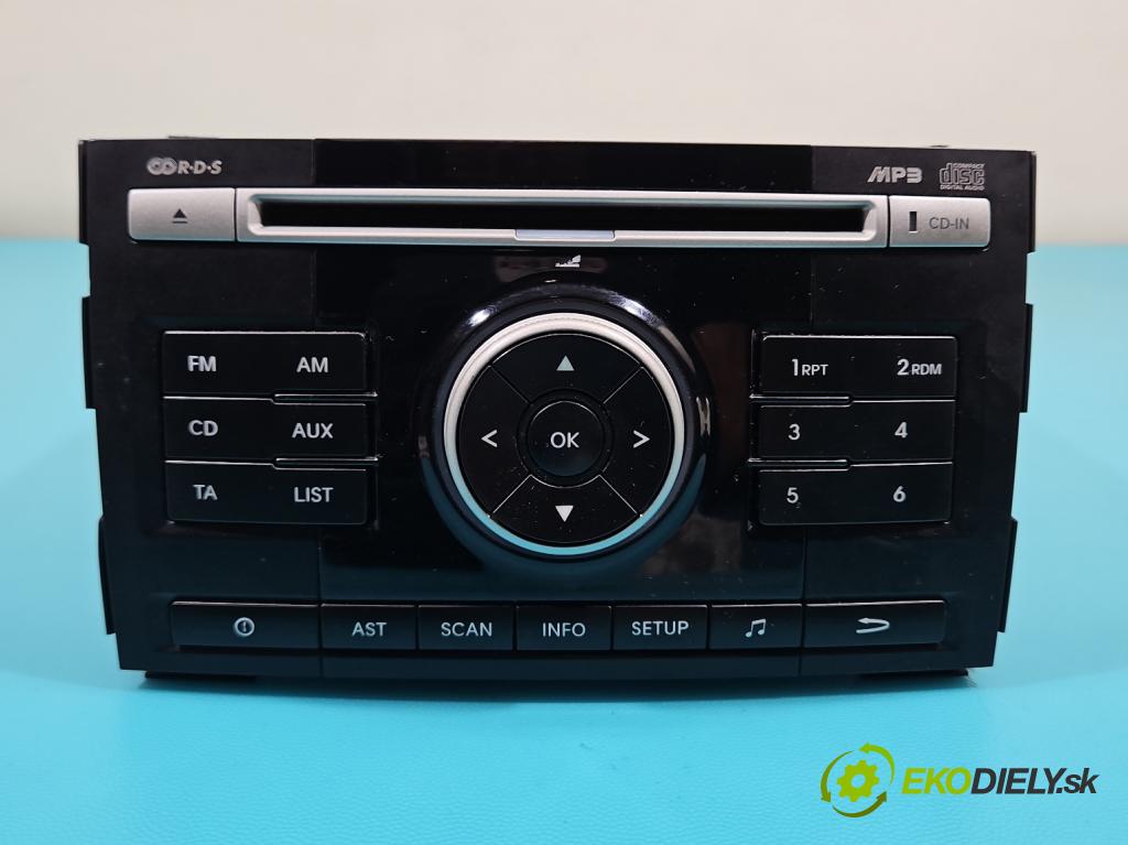 Kia Venga 1.4 crdi 75 HP manual 55 kW 1396 cm3 5- Radio originál 96160-1P000