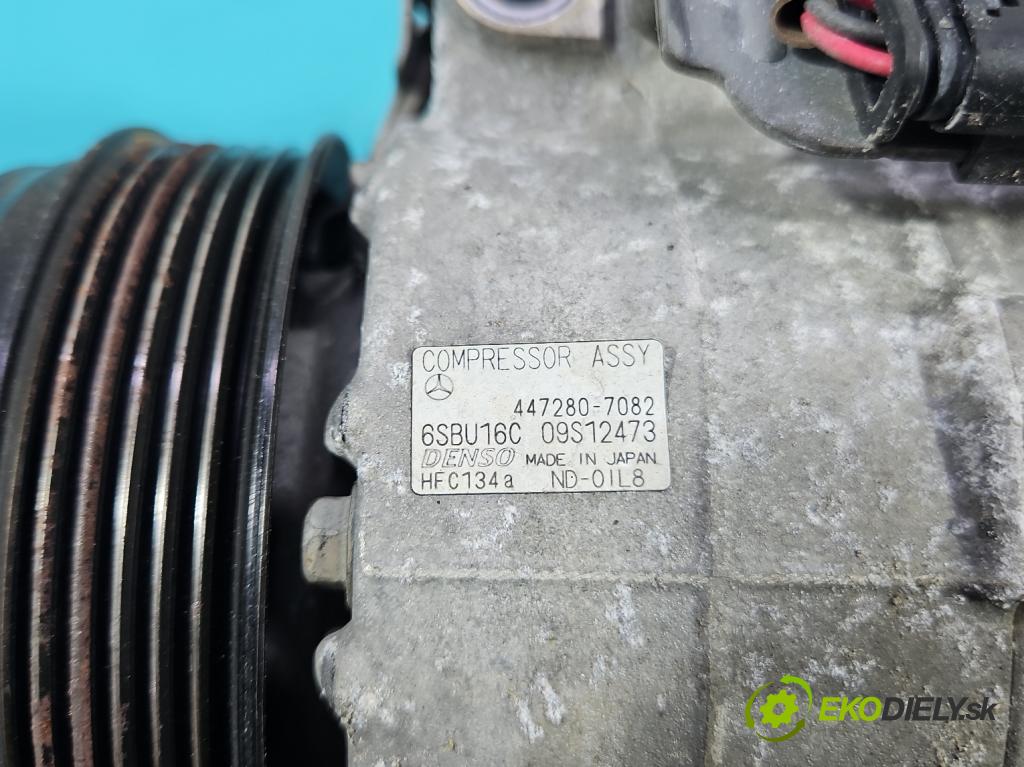 Mercedes E W212 2009-2016 2,2.0 cdi 136 HP automatic 100 kW 2143 cm3 5- Kompresor: klimatizácie A0008303600 (Kompresor klimatizácie)