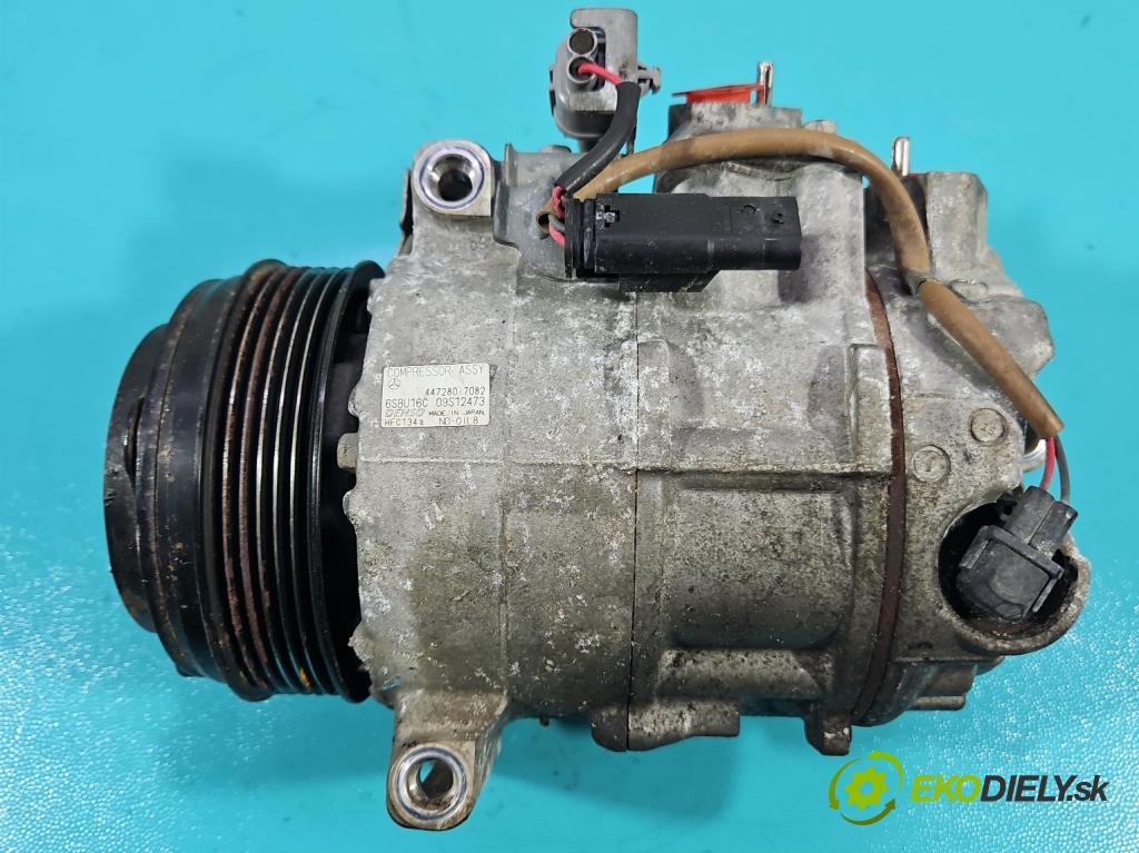 Mercedes E W212 2009-2016 2,2.0 cdi 136 HP automatic 100 kW 2143 cm3 5- Kompresor: klimatizácie A0008303600 (Kompresor klimatizácie)