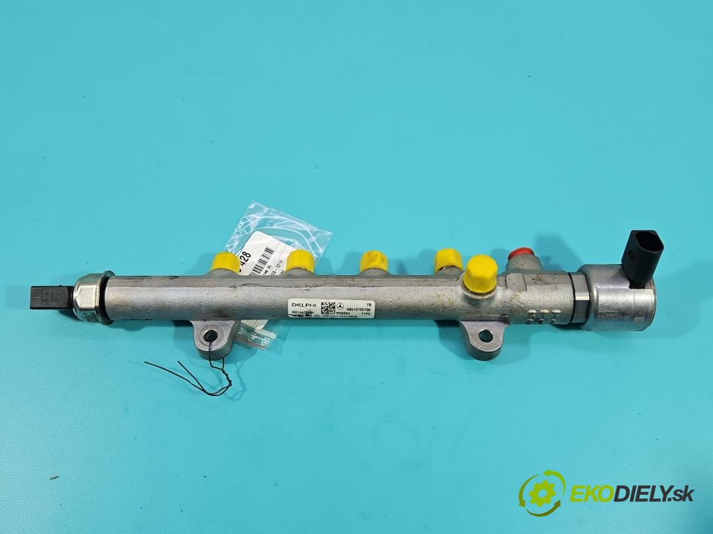 Mercedes E W212 2009-2016 2,2.0 cdi 136 HP automatic 100 kW 2143 cm3 5- lišta vstrekovacia A6510700700 (Vstrekovacia lišta)