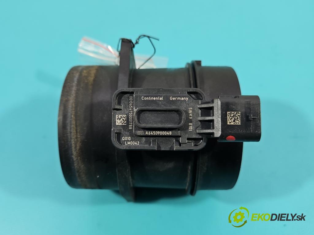 Mercedes E W212 2009-2016 2,2.0 cdi 136 HP automatic 100 kW 2143 cm3 5- průtokoměr: 5WK98101 (Váha vzduchu)