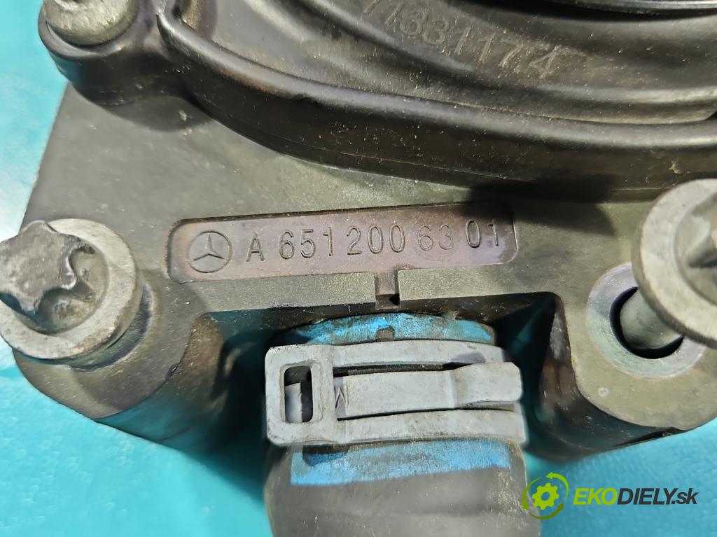 Mercedes E W212 2009-2016 2.2 cdi 136 HP automatic 100 kW 2143 cm3 5- čerpadlo voda: A6512006301 (Vodná pumpa)