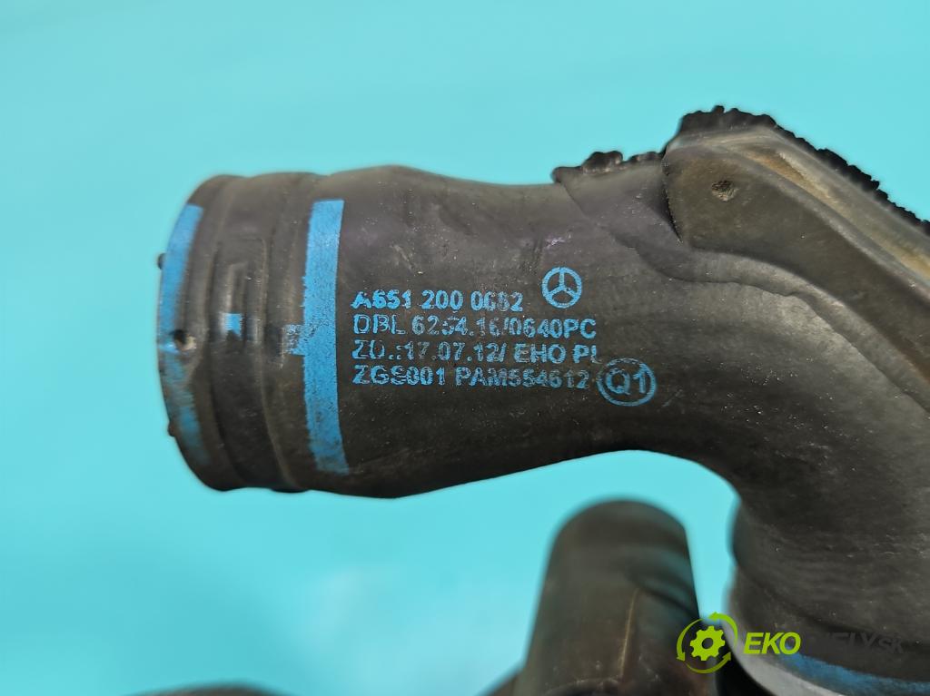 Mercedes E W212 2009-2016 2.2 cdi 136 HP automatic 100 kW 2143 cm3 5- čerpadlo voda: A6512006301 (Vodná pumpa)