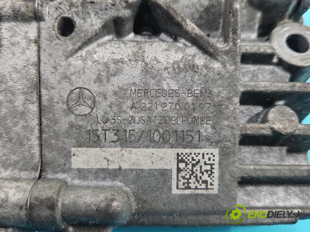 Mercedes E W212 2009-2016 2.2 cdi 136 HP automatic 100 kW 2143 cm3 5- čerpadlo oleja: A2212700197 (Olejová pumpa)