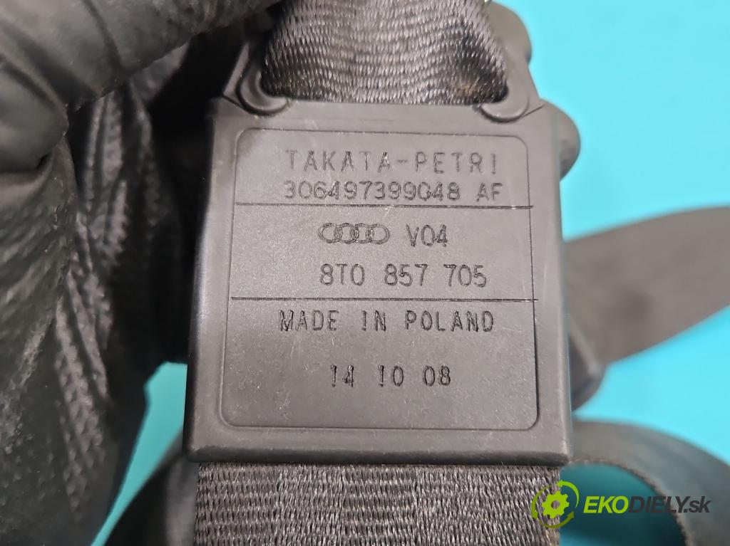 Audi A5 8T 2007-2016 3.0 tdi V6 239KM manual 176 kW 2967 cm3 2- pas bezpečnosť: predné ľavý 8T0857705