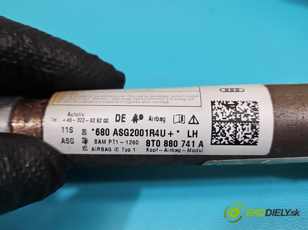Audi A5 8T 2007-2016 3.0 tdi V6 239KM manual 176 kW 2967 cm3 2- clona ľavé 8T0880741A
