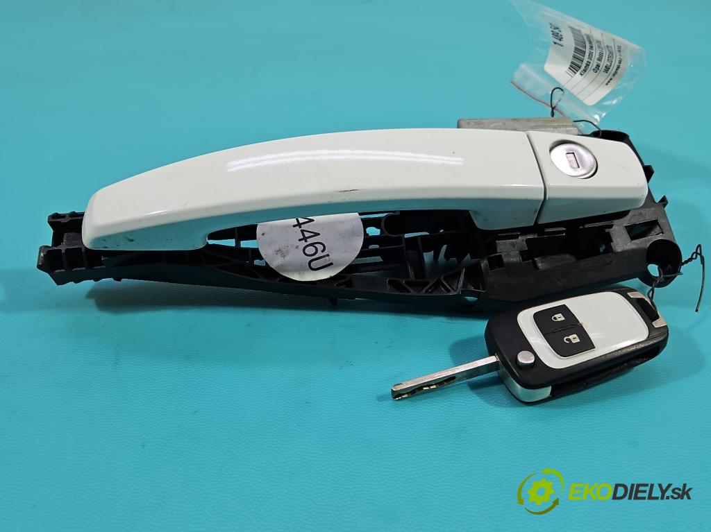 Opel Mokka A 2012-2019 1.6 cdti 136 HP manual 100 kW 1598 cm3 5- rukoväť predné ľavé mimo:  (Kľučka dverí vonkajšia predná ľavá)