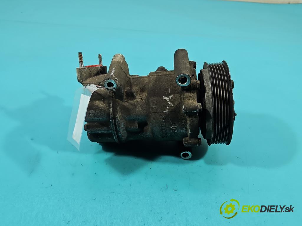 Peugeot 207 1.4 16v (201573) 95 HP manual 70 kW 1397 cm3 5- Kompresor: klimatizácie 9659875780 (Kompresor klimatizácie)