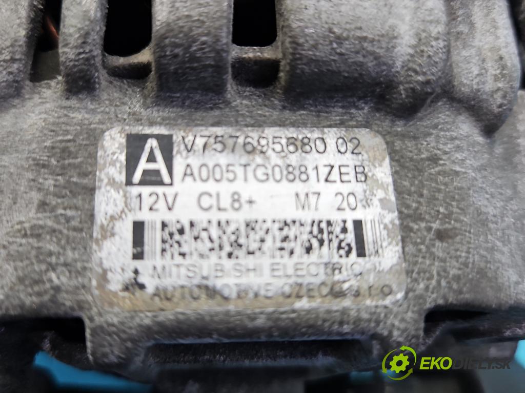 Peugeot 207 1.4 16v (201573) 95 HP manual 70 kW 1397 cm3 5- Alternator  (Alternátor)