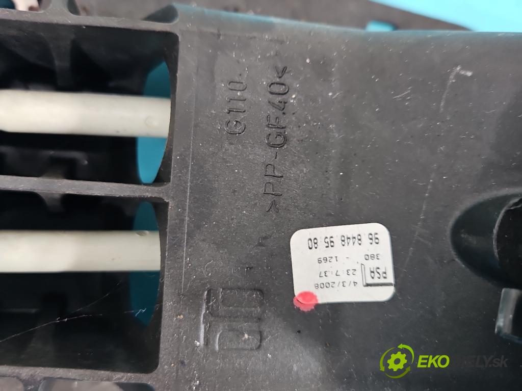 Peugeot 207 1.4 16v (201573) 95 HP manual 70 kW 1397 cm3 5- Páka: Změny: stupeň,rýchlosť 9684489580 (Rýchlostná páka (kulisa))