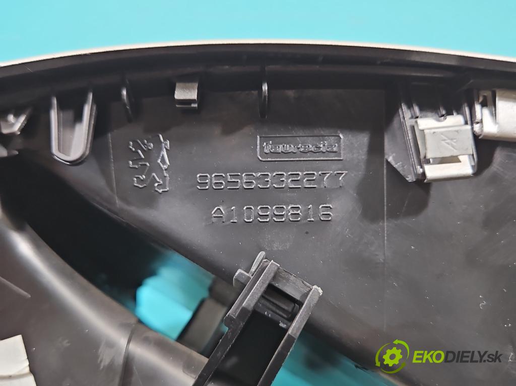 Peugeot 207 1.4 16v (201573) 95 HP manual 70 kW 1397 cm3 5- Mřížka: kúrenia stredová 9656332277 (Mriežka kúrenia (fukár))