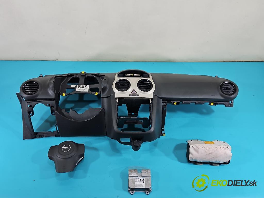 Opel Corsa D 2006-2014 1.2 16v 80 hp manual 59 kW 1229 cm3 5- kokpit,přistrojova deska 
