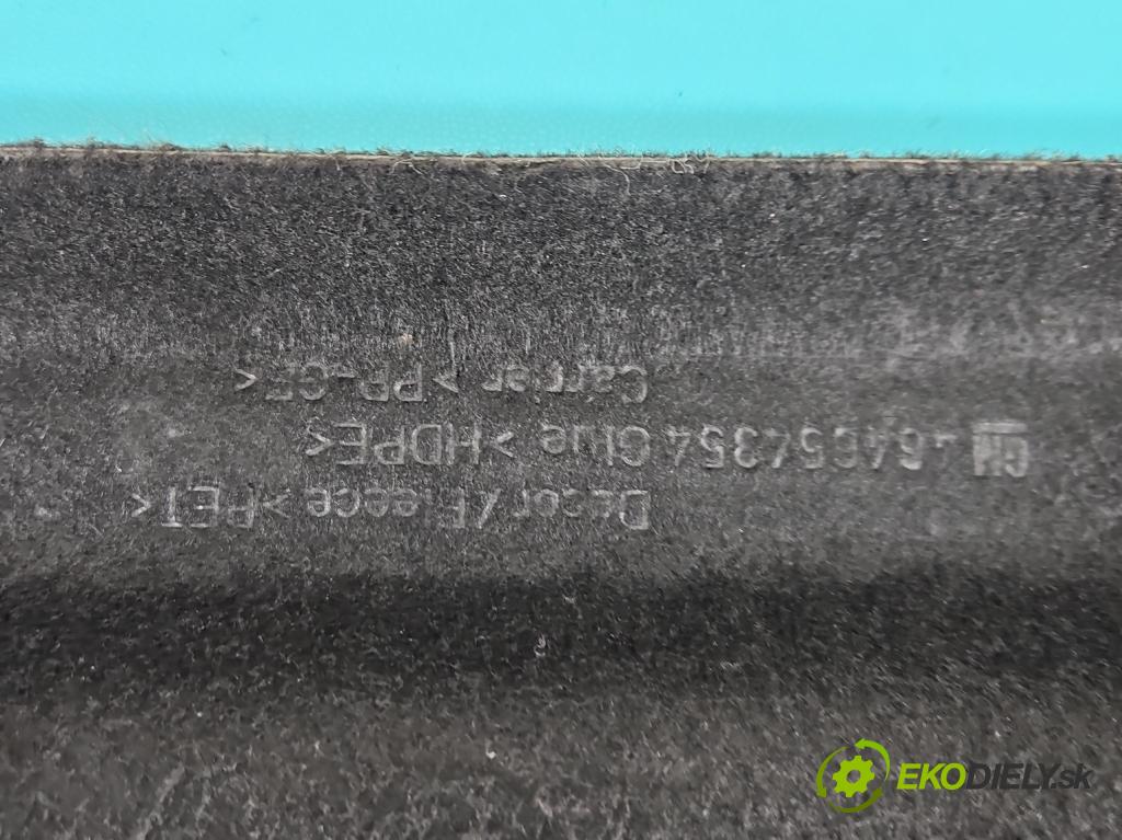 Opel Corsa D 2006-2014 1.2 16v 80 HP manual 59 kW 1229 cm3 5- zadná 13233538 (Pláto kufra)