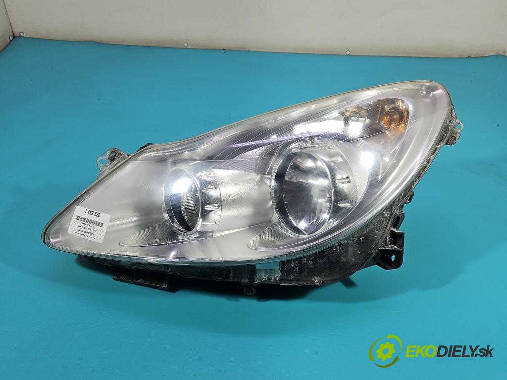 Opel Corsa D 2006-2014 1.2 16v 80 hp manual 59 kW 1229 cm3 5- světlo levý 13186381 (Klika dveří ostatní)