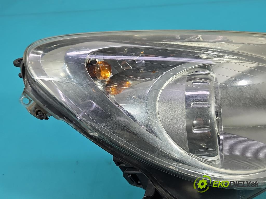 Opel Corsa D 2006-2014 1.2 16v 80 HP manual 59 kW 1229 cm3 5- Reflektor: pravý 13186382 (Svetlo predné pravé)