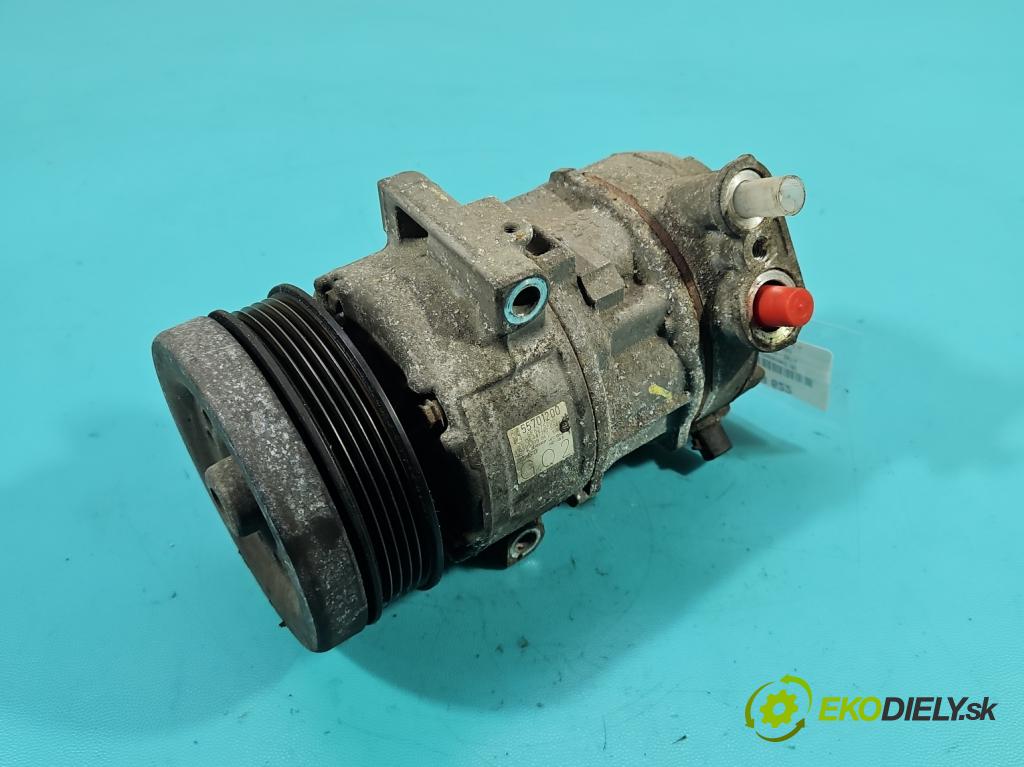 Opel Corsa D 2006-2014 1.2 16v 80 HP manual 59 kW 1229 cm3 5- Kompresor: klimatizácie 55701200 (Kompresor klimatizácie)
