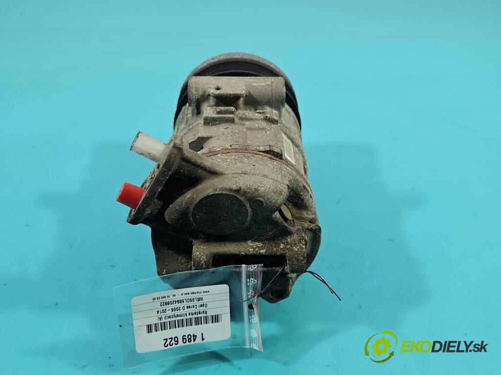 Opel Corsa D 2006-2014 1.2 16v 80 HP manual 59 kW 1229 cm3 5- Kompresor: klimatizácie 55701200 (Kompresor klimatizácie)