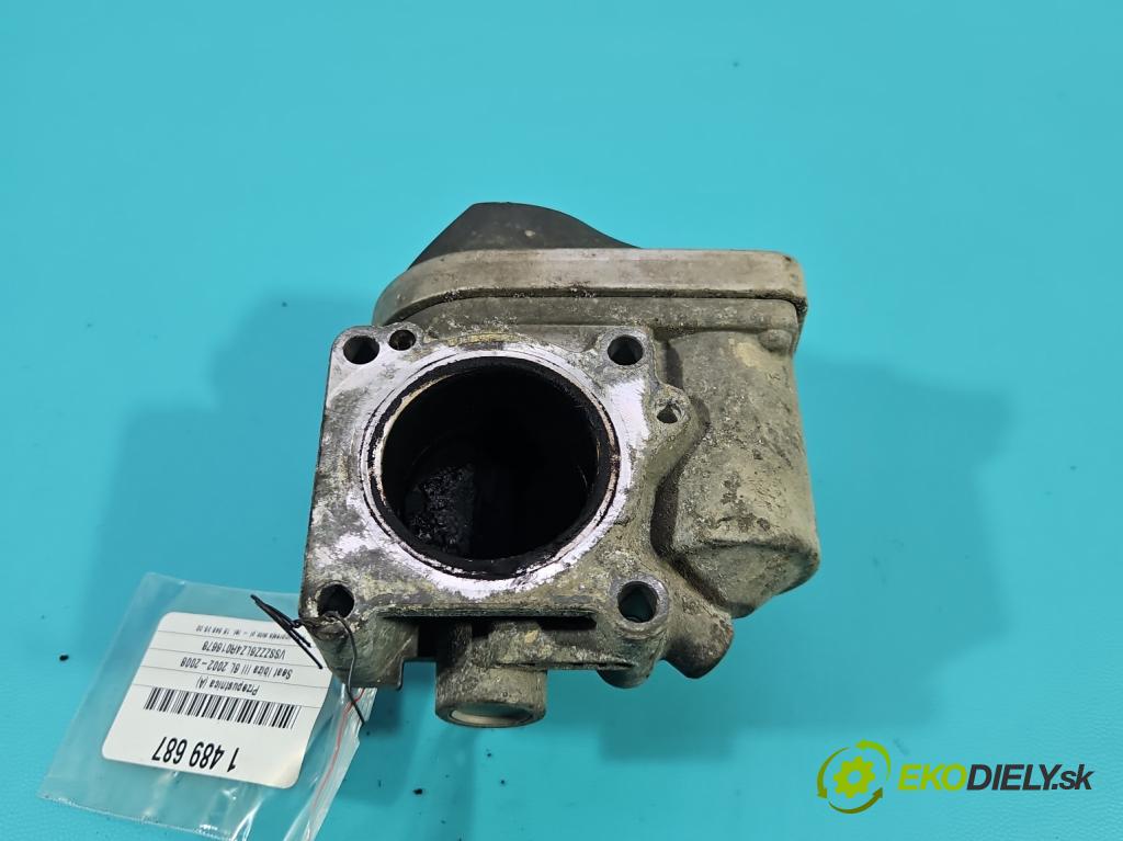 Seat Ibiza III 6L 2002-2008 1.4 16V 75 HP manual 55 kW 1390 cm3 5- klapka 036133062N (Škrtiaca klapka)