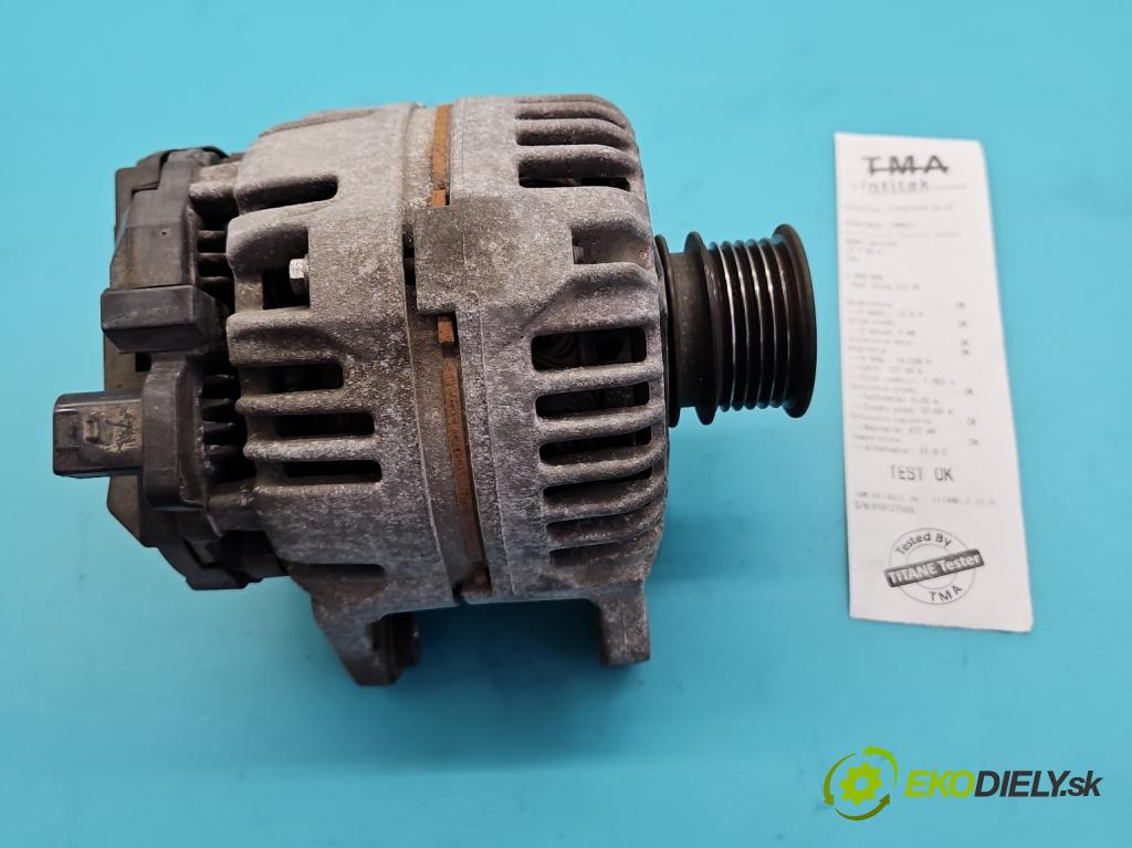 Seat Ibiza III 6L 2002-2008 1.4 16V 75 HP manual 55 kW 1390 cm3 5- Alternator 037903925M (Alternátor)