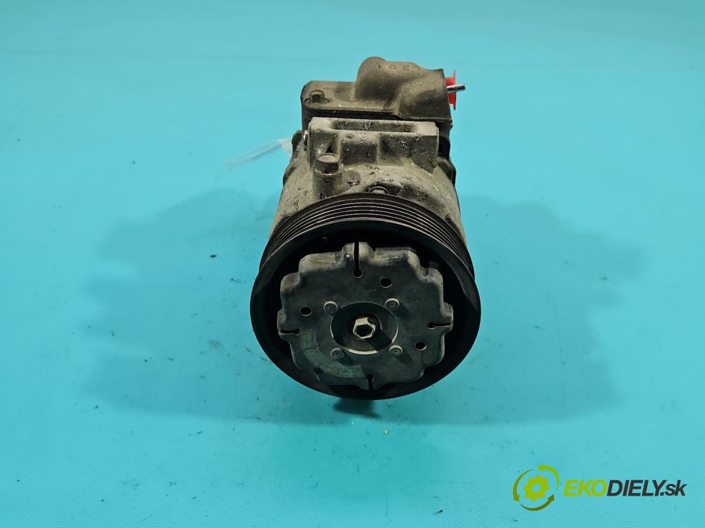 Seat Ibiza III 6L 2002-2008 1.4 16V 75 HP manual 55 kW 1390 cm3 5- Kompresor: klimatizácie 6Q0820803D (Kompresor klimatizácie)