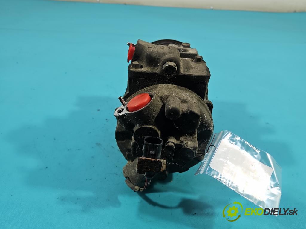 Seat Ibiza III 6L 2002-2008 1.4 16V 75 HP manual 55 kW 1390 cm3 5- Kompresor: klimatizácie 6Q0820803D (Kompresor klimatizácie)