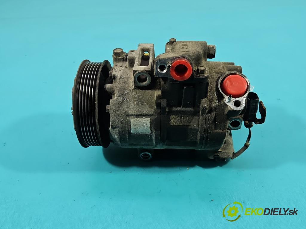 Seat Ibiza III 6L 2002-2008 1.4 16V 75 HP manual 55 kW 1390 cm3 5- Kompresor: klimatizácie 6Q0820803D (Kompresor klimatizácie)