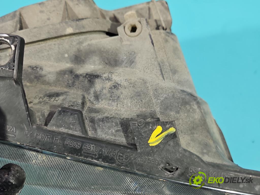 Seat Ibiza III 6L 2002-2008 1.4 16V 75 HP manual 55 kW 1390 cm3 5- Reflektor: pravý  (Svetlo predné pravé)