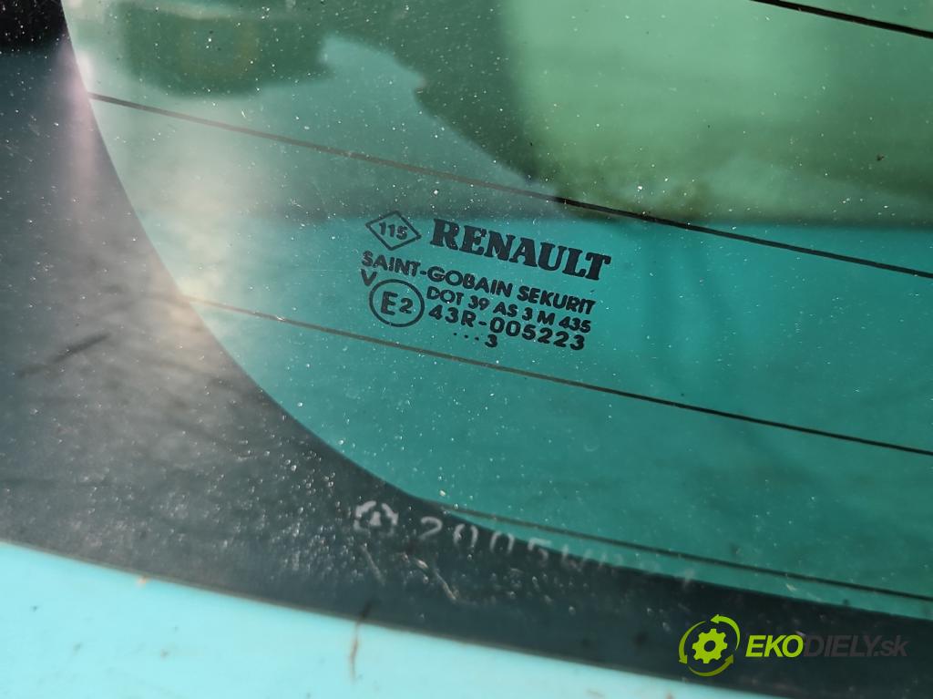 Renault Espace IV 2003-2014 2.0 T 163 HP manual 120 kW 1998 cm3 5- sklo zadná  (Sklo zadné)