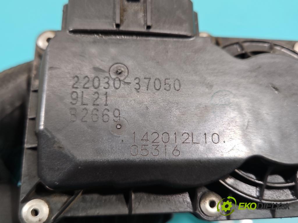 Toyota Avensis III T27 2009-2018 2.0 16v 152KM manual 112 kW 1987 cm3 5- klapka 22030-37050 (Škrtiaca klapka)