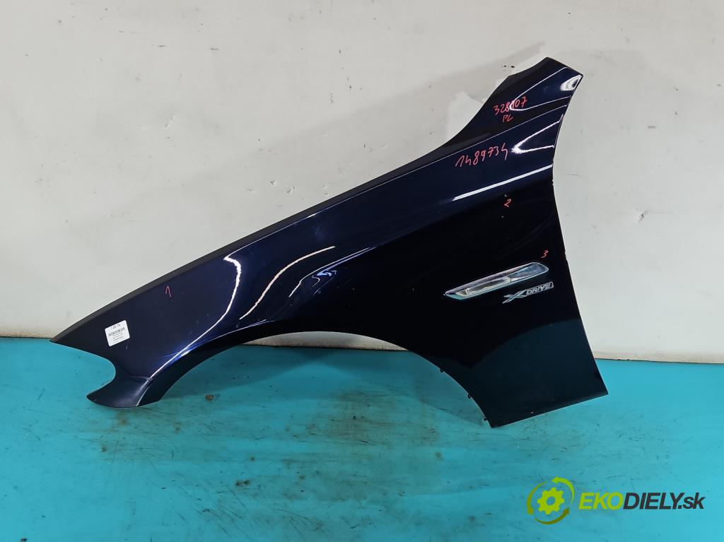 Bmw 5 F10 2010-2017 2.0 T 245KM automatic 180 kW 1997 cm3 4- blatnik přední levý  (Levý přední blatník)