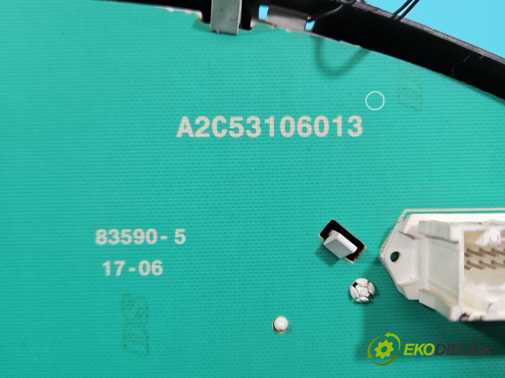 Peugeot 407 1.6 hdi 109 HP manual 80 kW 1560 cm3 5- prístrojovka/ budíky A2C53119/645 (Prístrojová doska)