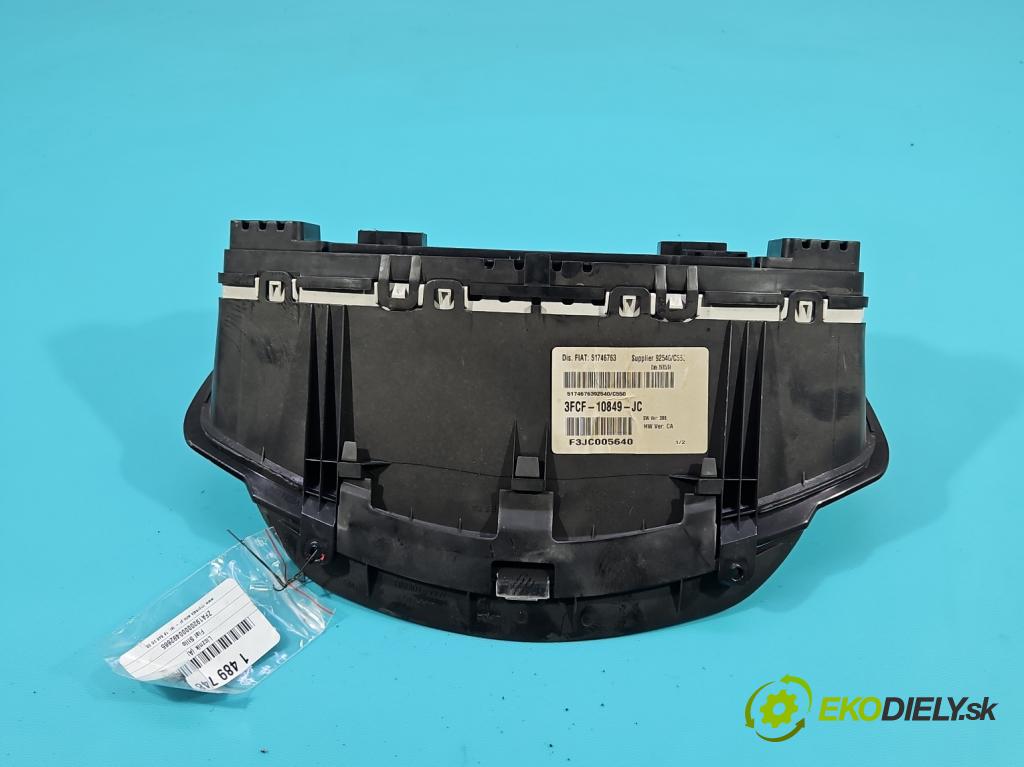 Fiat Stilo 1.9 jtd 116 HP manual 85 kW 1910 cm3 3- prístrojovka/ budíky 3FCF-10849-JC (Prístrojová doska)