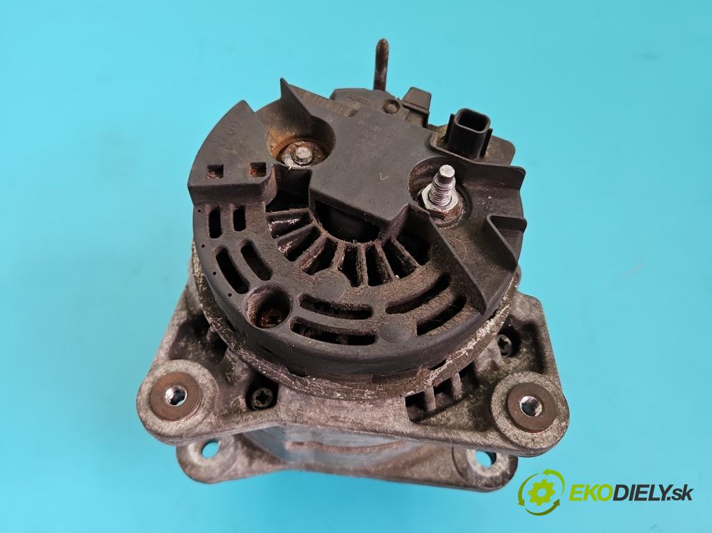 Renault Clio III 2005-2012 1.5 DCI 106 HP manual 78 kW 1461 cm3 5- Alternator 0124425037 (Alternátor)
