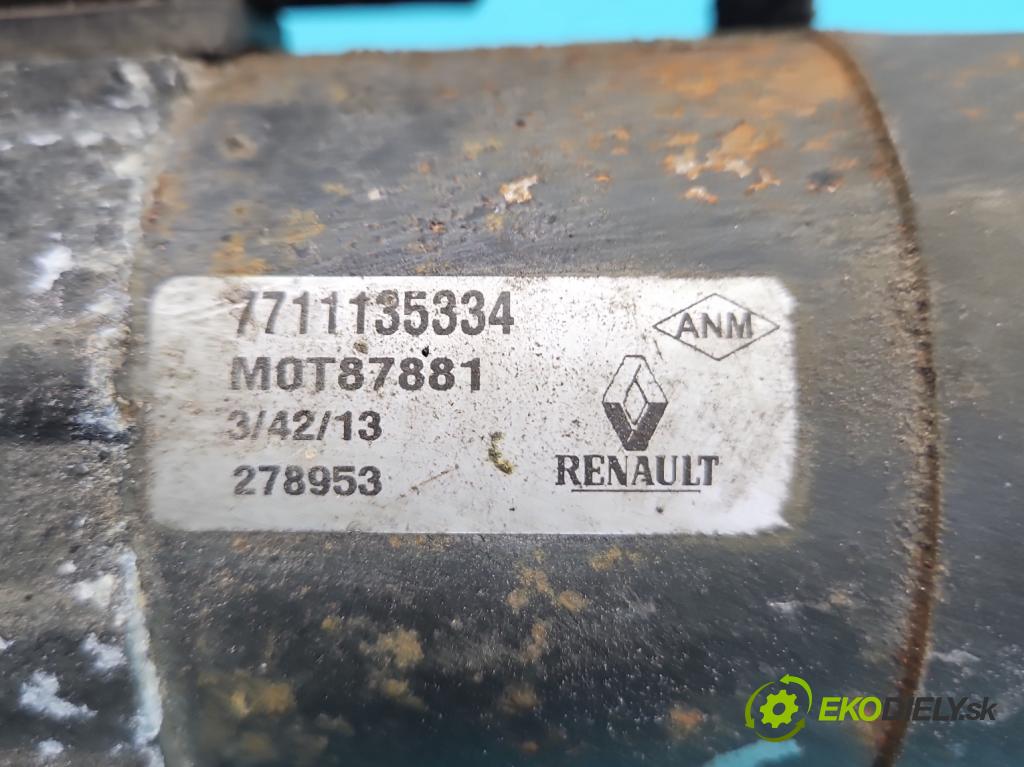 Renault Clio III 2005-2012 1.5 DCI 106 HP manual 78 kW 1461 cm3 5- štartér M000T87881 (Štartér)