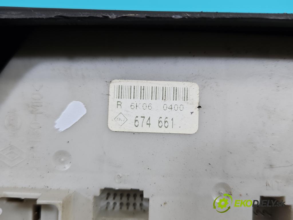 Renault Clio III 2005-2012 1.5 DCI 106 hp manual 78 kW 1461 cm3 5- skříňka pojistková 674661 (Pojistková skříňka)