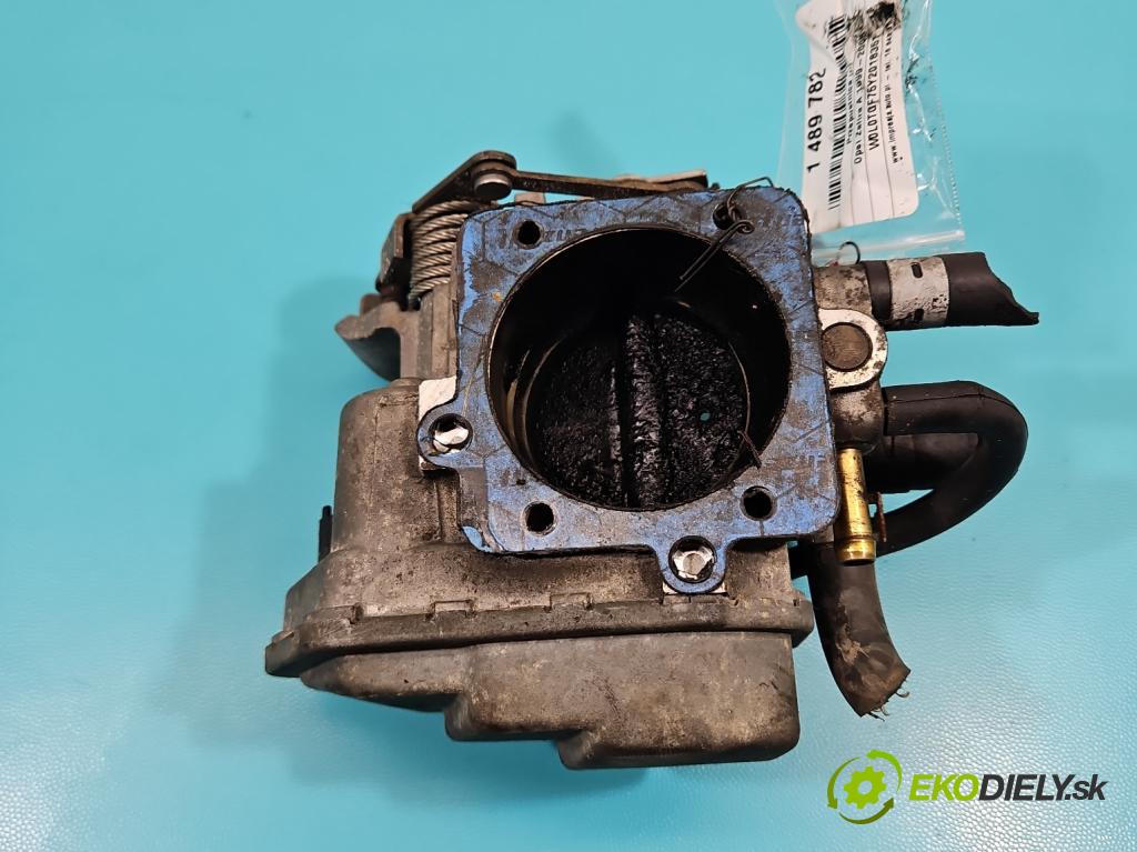 Opel Zafira A 1999-2005 1.8b 116 HP manual 85 kW 1796 cm3 5- klapka 90536084 (Škrtiaca klapka)