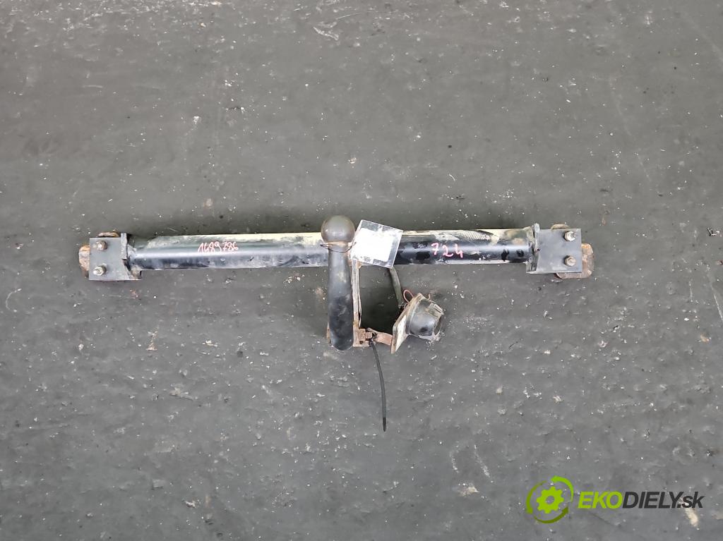 Opel Zafira A 1999-2005 1.8b 116 HP manual 85 kW 1796 cm3 5- Hák: vlečení:  (Ťažné zariadenie)